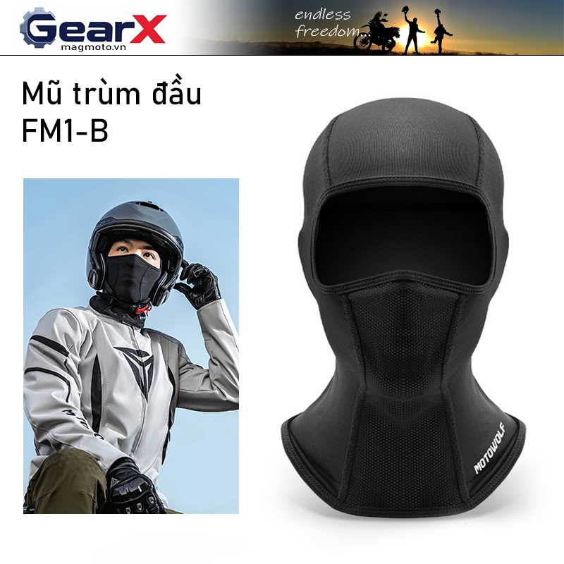ฮูด Ninja Motowolf FM1-B ของแท้