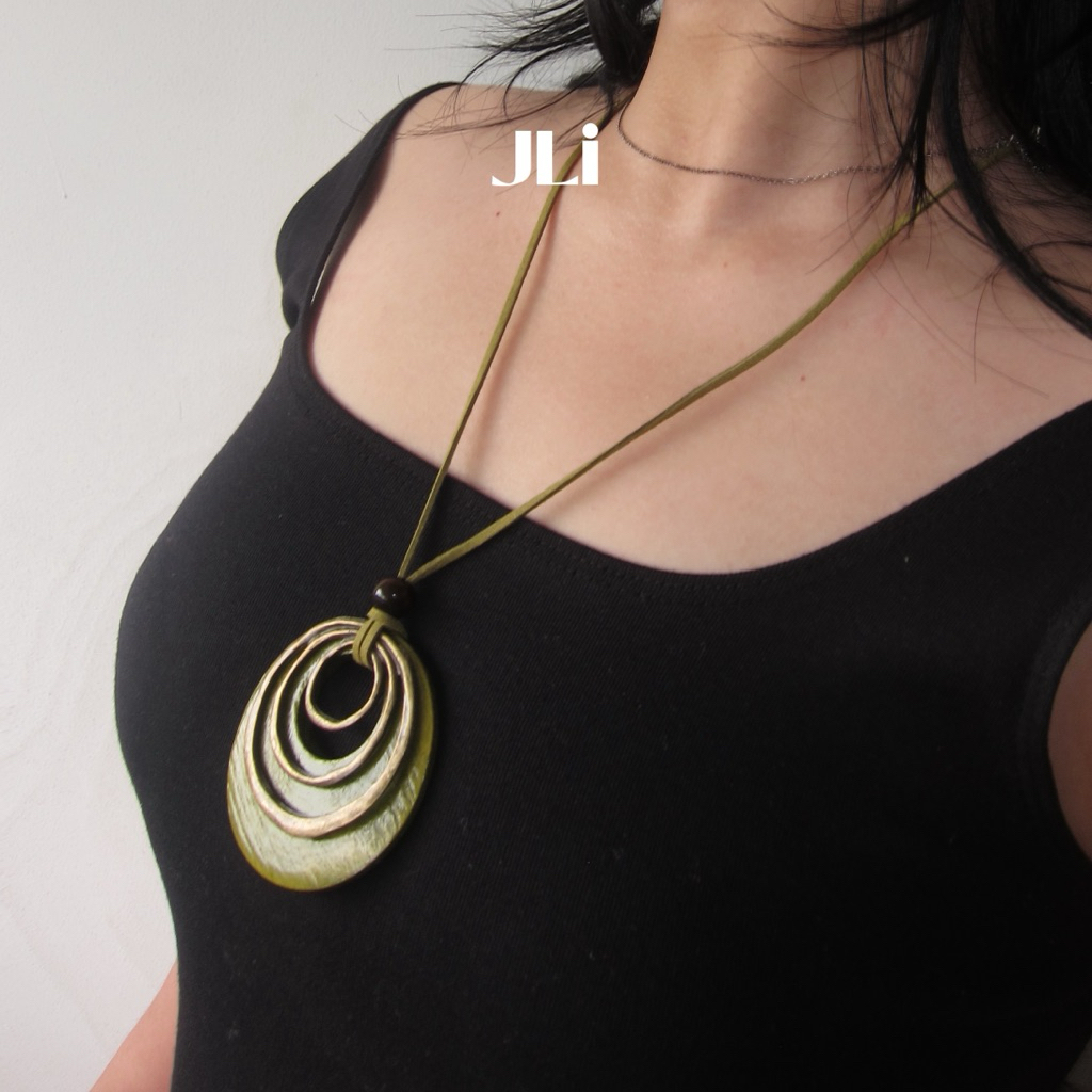สร้อยคอ Olive Echo boho -JLi