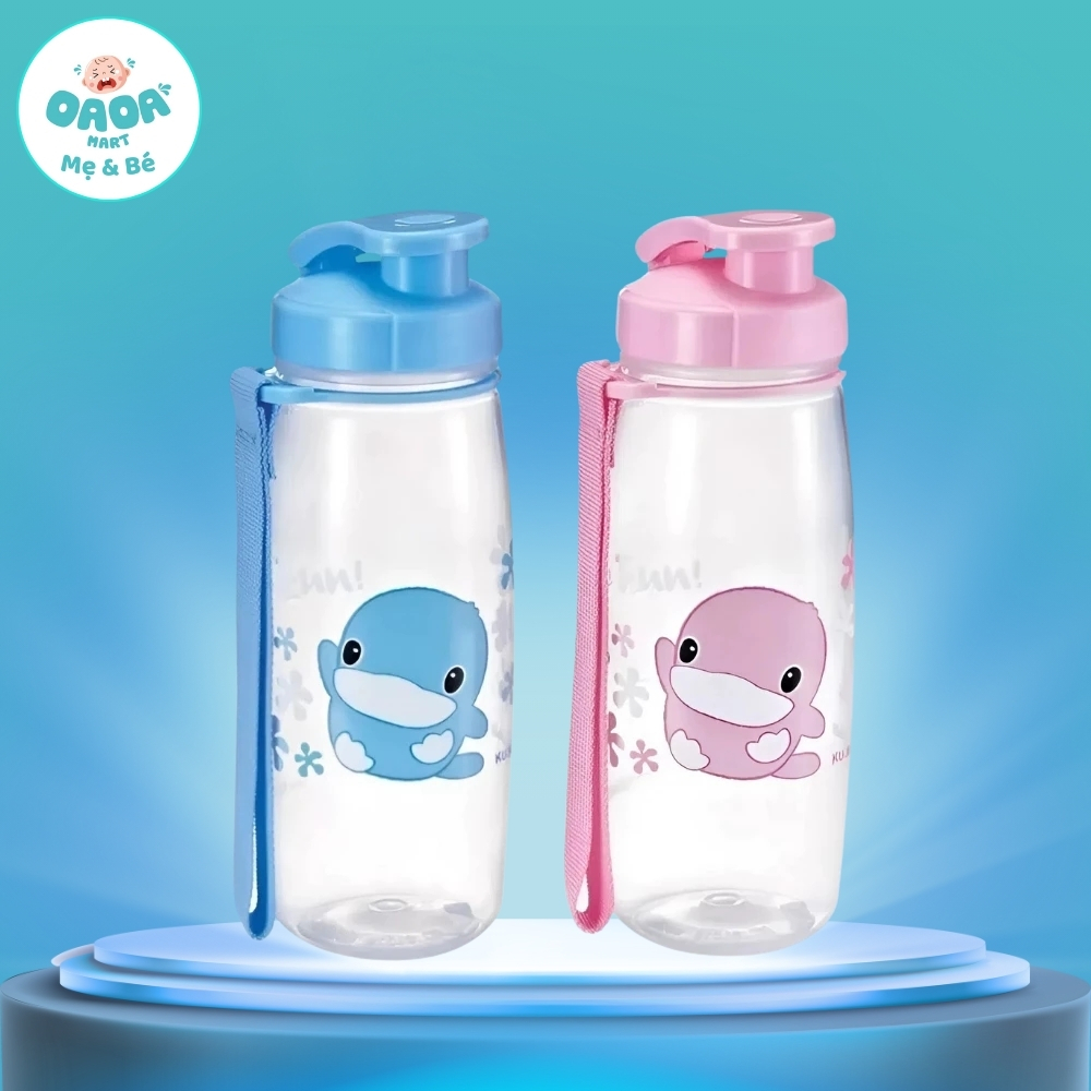KuKu ขวดน้ําพลาสติก PP ขนาด 500 มล. สําหรับเด็กทารก KU5459