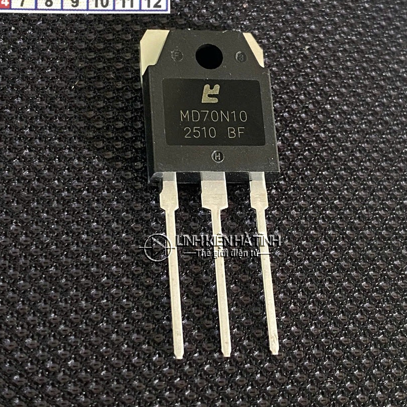 2 ชิ้น MD70N10 FQA70N10 70N10 N-CHANNEL Mosfet 100V 70A TO-3P ใหม่-AF16