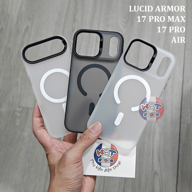 Benk$ Lucid Armor Matte Case สําหรับ IP 17 Pro Max / 17 Pro / Air