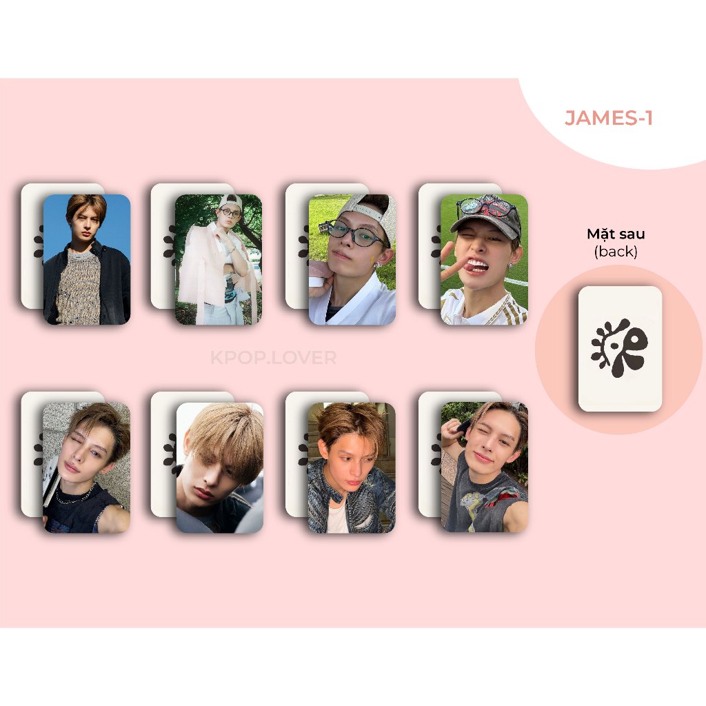 ชุดการ์ด CORTIS CORNERED 8 ชิ้น - Martin James Juhoon Keonho SeongHyeon