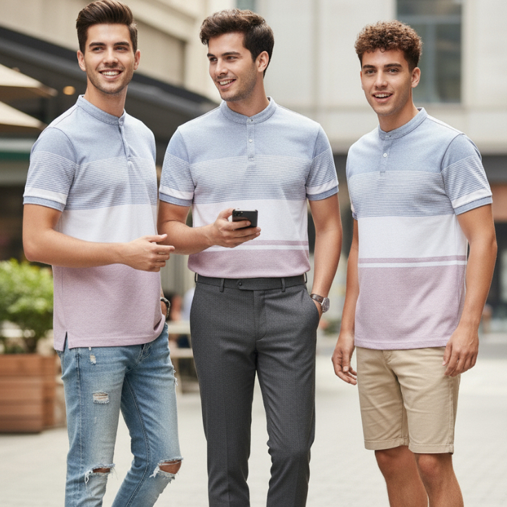 เสื้อคอปก Youthful BRT ไซส์ 68-78kg