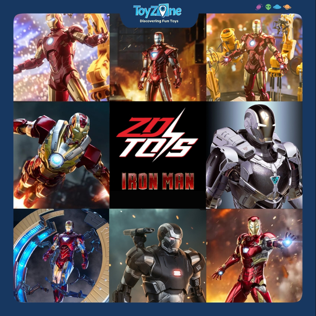 Marvel Iron Man 1:10 ZD ของเล่นฟิกเกอร์