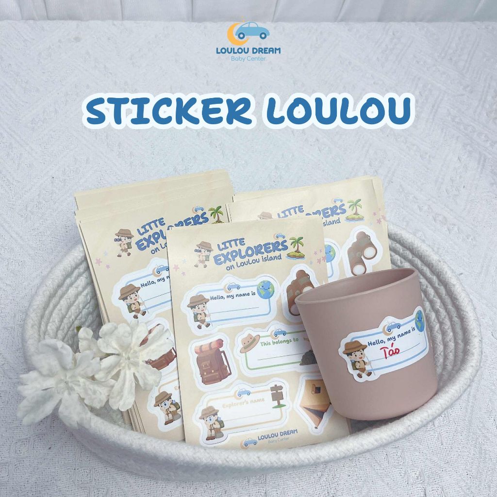 ของขวัญฟรีพร้อมสติ๊กเกอร์ Loulou