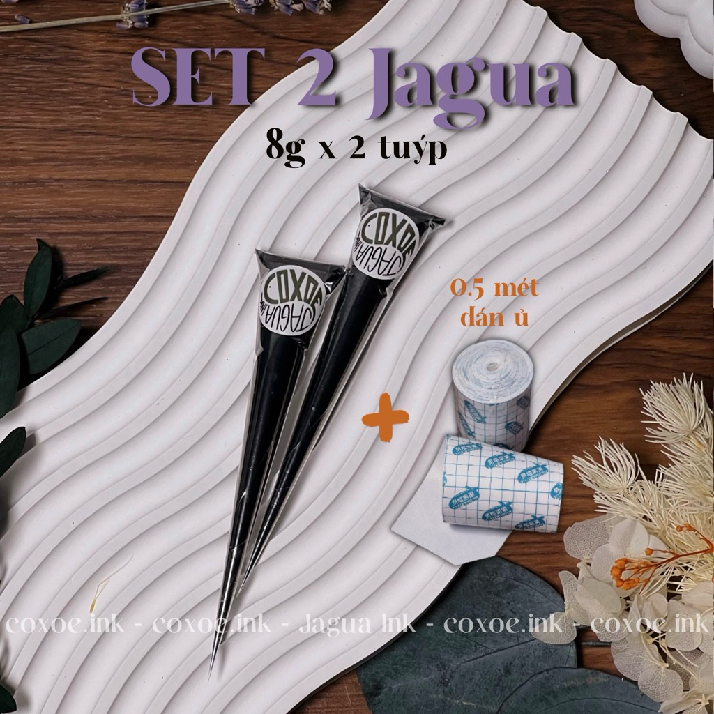 ชุดจากัว 8g รับกระดาษห่อ 0.5 ม. 2 หลอด | หมึกจากัวสีน้ําเงินเข้มสําหรับการวาดภาพชั่วคราว 10-15 วัน