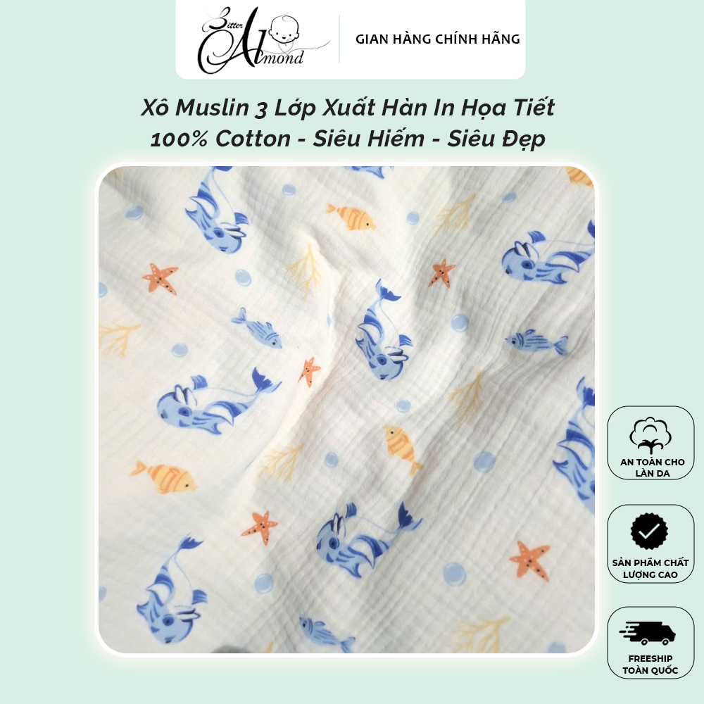 3-LAYER MUSLIN FABRIC - หายากอย่างมาก คุณภาพสําหรับฤดูหนาว SEWING