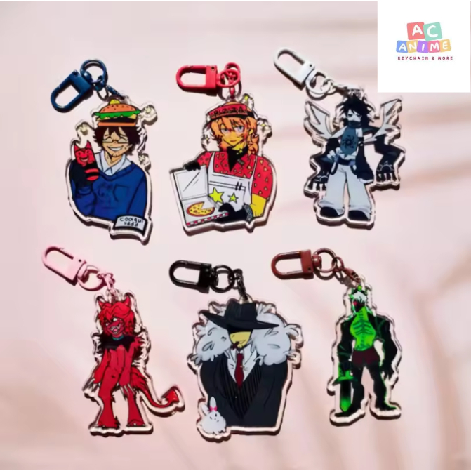 พวงกุญแจ Pre Forsaken พวงกุญแจอะคริลิค | 1x1x1x1,Two Time,Elliot,007n7,C00lokid,Mafioso