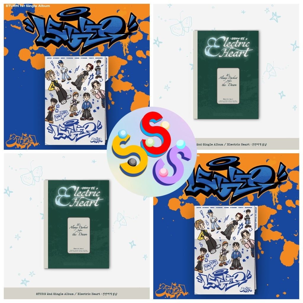 อัลบั้มรูป [หัวใจไฟฟ้า] - 8TURN ของแท้เกาหลี