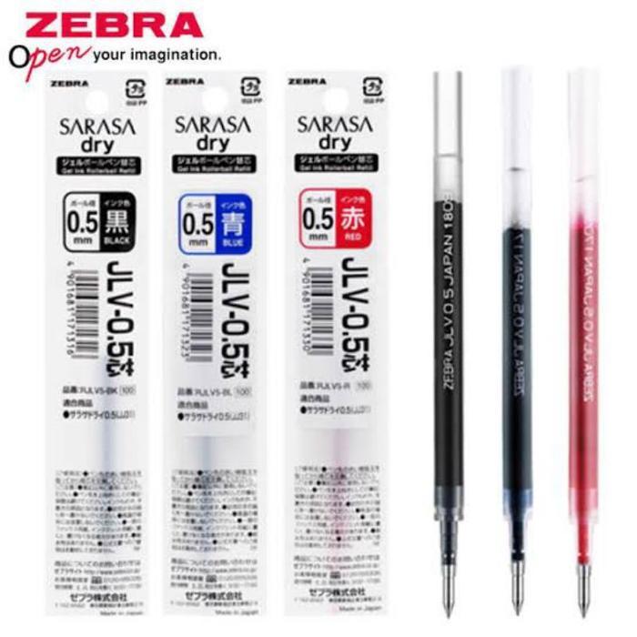 เติมทดแทนสําหรับปากกาลูกลื่น Zebra sarasa Dry
