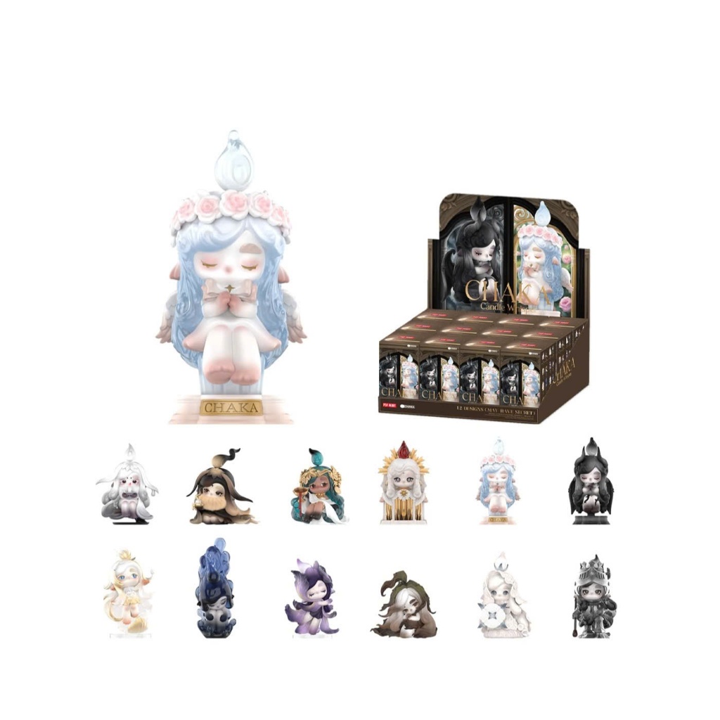 [กล่องตาบอด - Ready - Express] CHARACTER MODEL Chaka Candle Whisper Blind Box Dong House