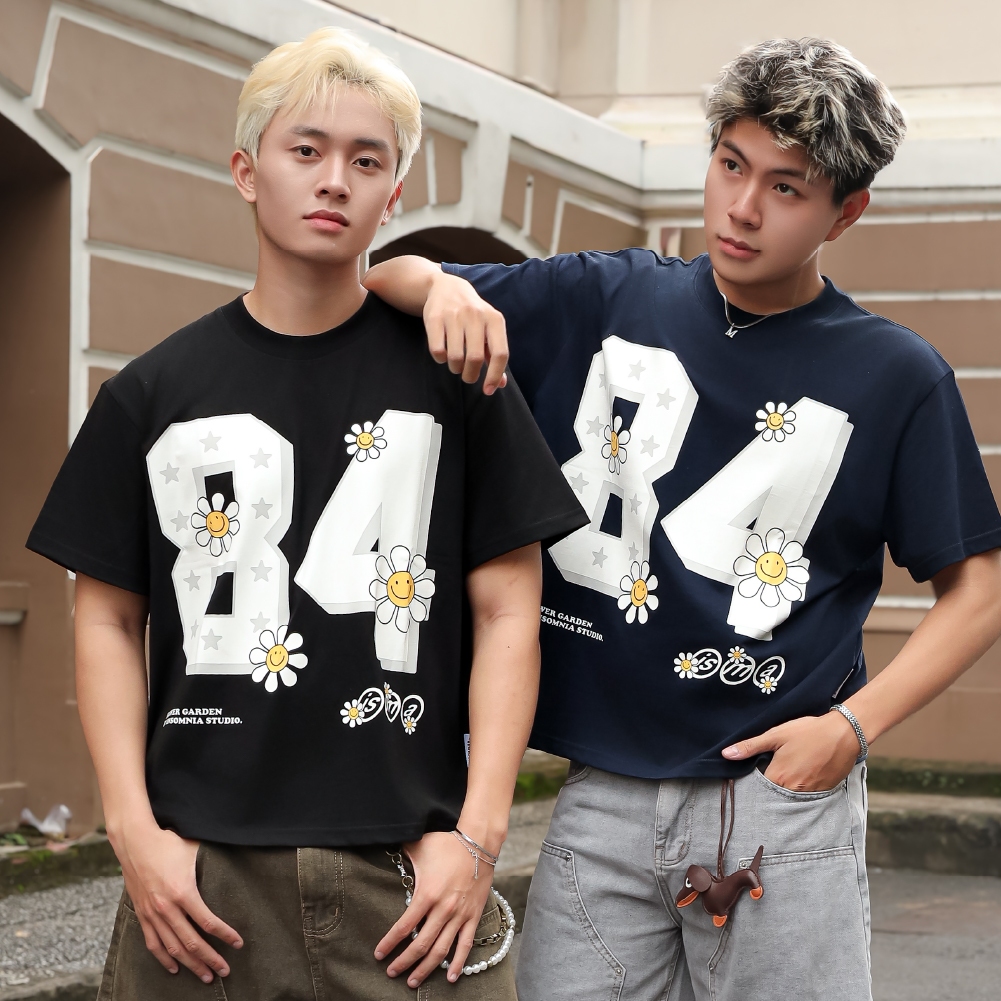 [มาใหม่] แบรนด์ท้องถิ่น INSOMNIA “84 Flower” Form Boxy Tee 250Gsm Cotton – TS060 ราคา ถูกที่สุด ดีลบีเคเค แกลเลอรีภาพที่ 8