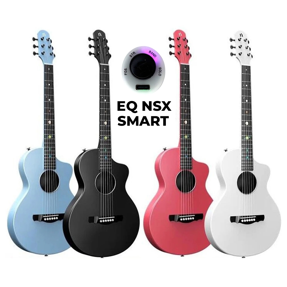 กีต้าร์โปร่ง Natasha Asteroid EQ NSX Smart Size 3/4