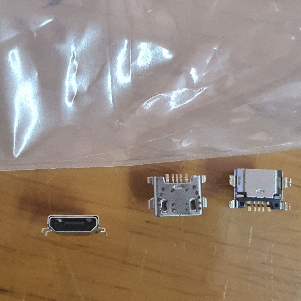 Combo 5 vivo Y01/Y15S/Y15A/Y20/Y81/Y85/V5/V9/V7 plus หมุดชาร์จ ภาพถ่ายจริง