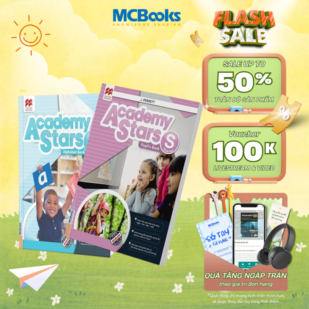หนังสือ - Academy Stars Starter - ขายปลีก/คอมโบ MCBooks