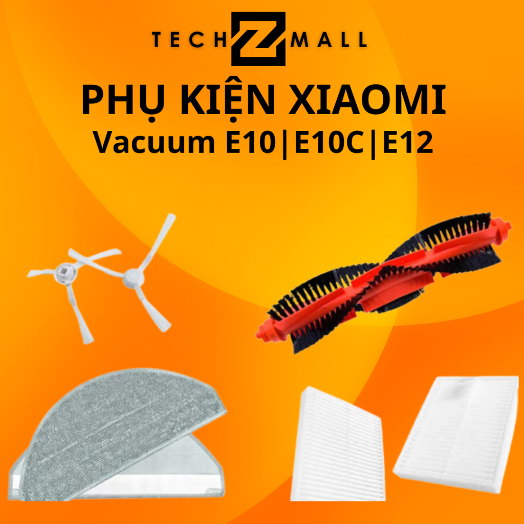 Xiaomi Mi Vacuum E10 E10C E12 B112 3C Plus เครื่องดูดฝุ่นหุ่นยนต์อุปกรณ์เสริม