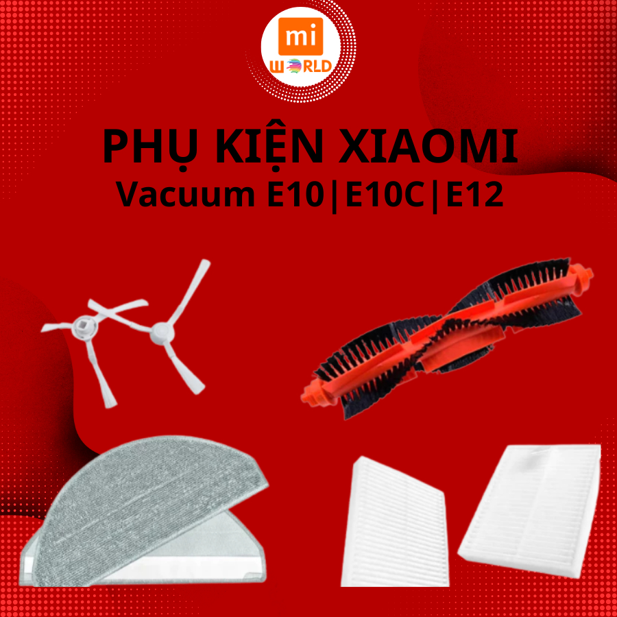 Xiaomi Mi Vacuum E10 E10C E12 B112 3C Plus เครื่องดูดฝุ่นหุ่นยนต์อุปกรณ์เสริม