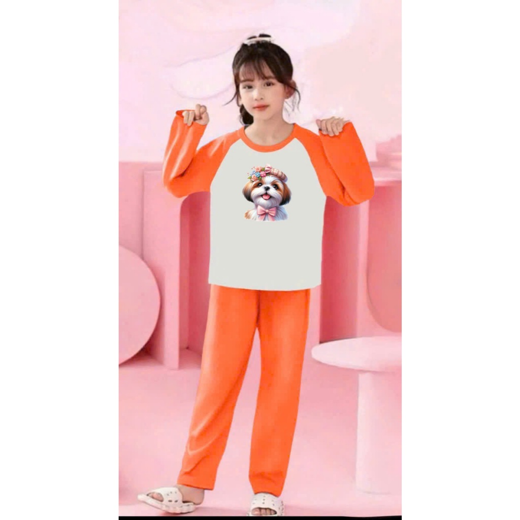 LONG-SLEEVE GIRLS SUIT – EXTREMELY ADORABLE SHAPE DS124