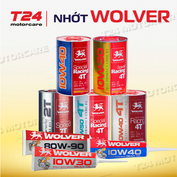 Wolver Racing, Wolver Special, น้ํามันหล่อลื่น Wolver 2T, น้ํามันหล่อลื่น Wolver สําหรับรถมอเตอร์ไซค