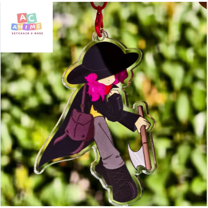 พวงกุญแจ John Doe,พวงกุญแจ Jane Doe,พวงกุญแจอะคริลิค - 3 IN