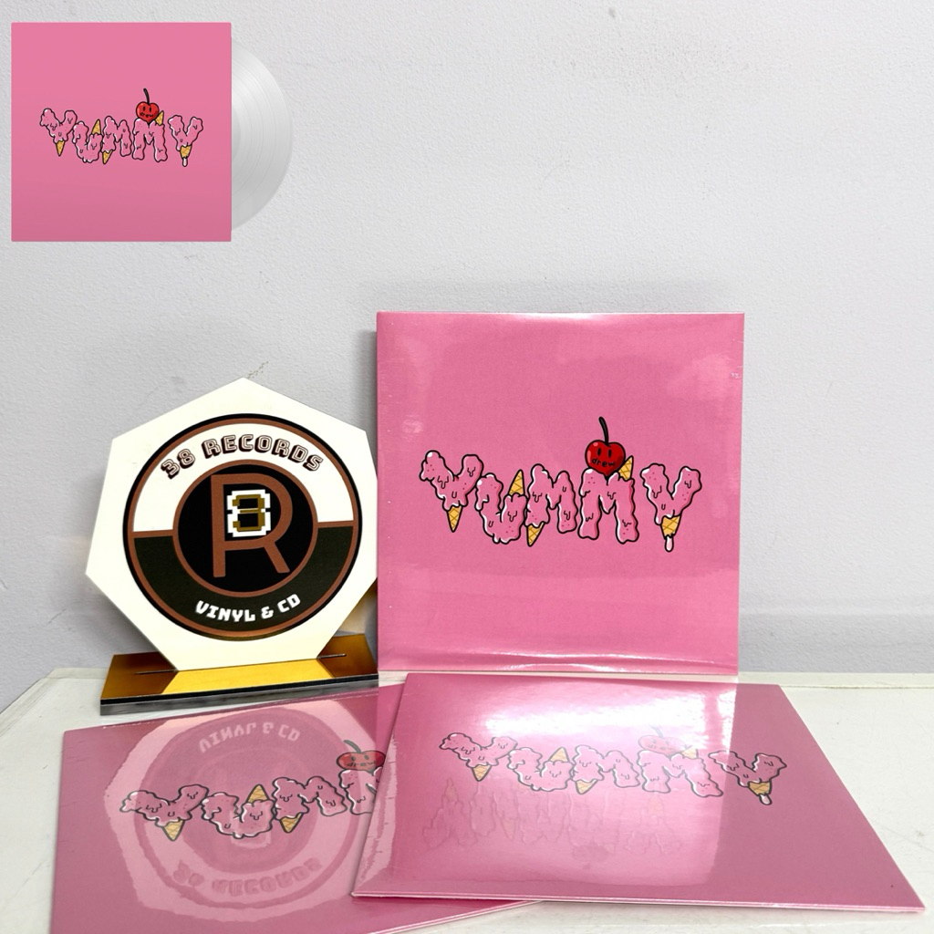 จานเสียง 7 นิ้ว - JUSTIN BIEBER: YUMMY X DREW HOUSE 7" - ไวนิลสีขาว