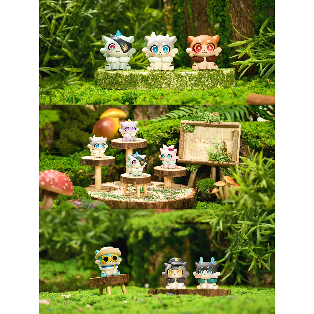 [Oder-CH miHOYO] Chimera Awooo Awooo Game Honkai Star Rail Blindbox Blind Bag 1 กระเป๋าประกอบด้วย 4 