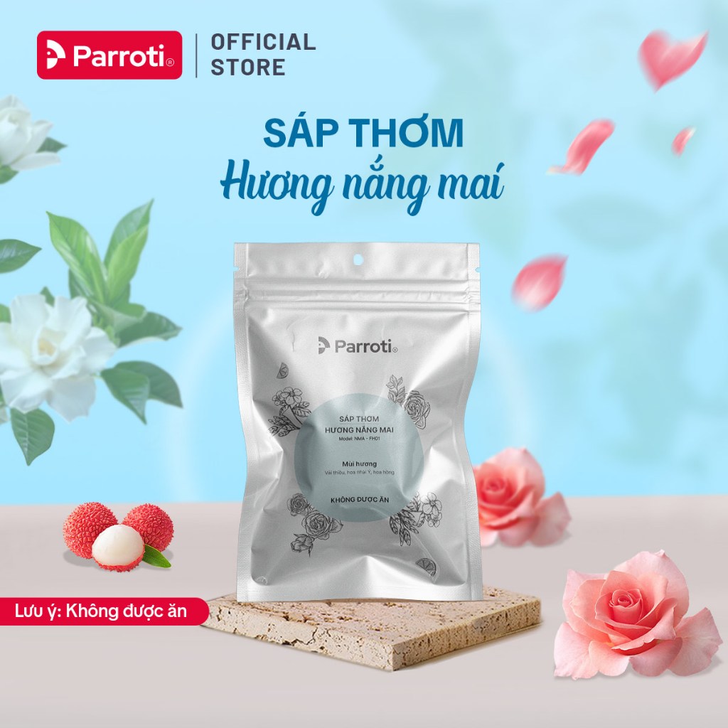 แผ่นรองขี้ผึ้งหอมทดแทนสําหรับที่ใส่กระดาษชําระ Parroti Rebox - RB02