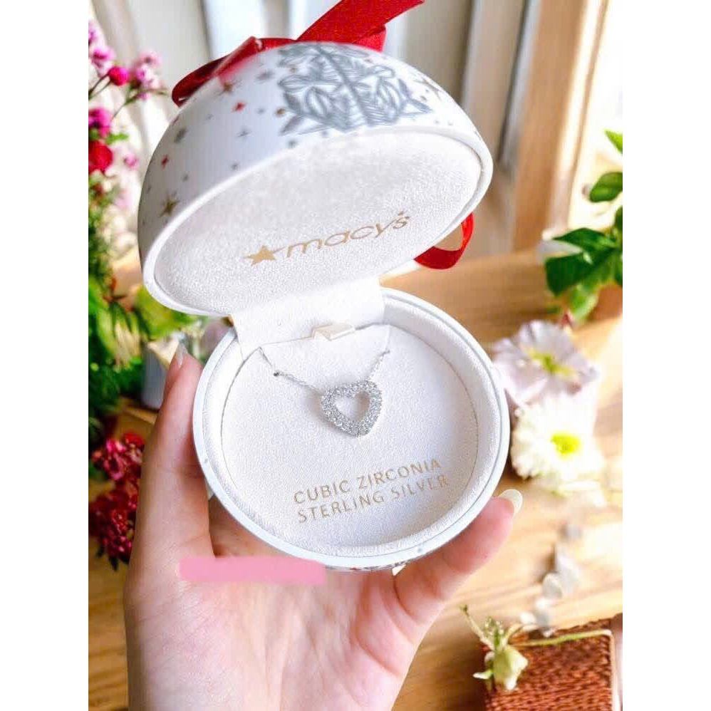 GIANNI BERNI CUBIC ZIRCONIA STONE สร้อยคอเงิน