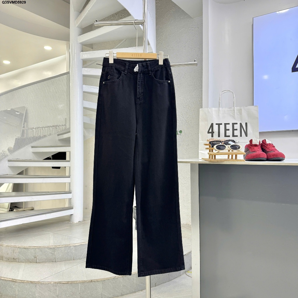 Mac Black Yellow 3-Stripes Straight Jeans 5929 (105cm)