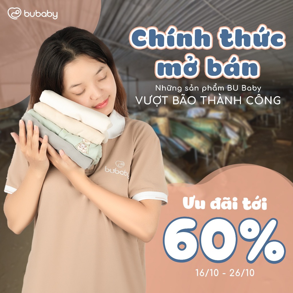 [Bubaby/ของแท้] ชุดเสื้อผ้าแขนสั้น Bubaby สําหรับเด็กชายและเด็กหญิง (Bubaby Nobles Matmo storm)