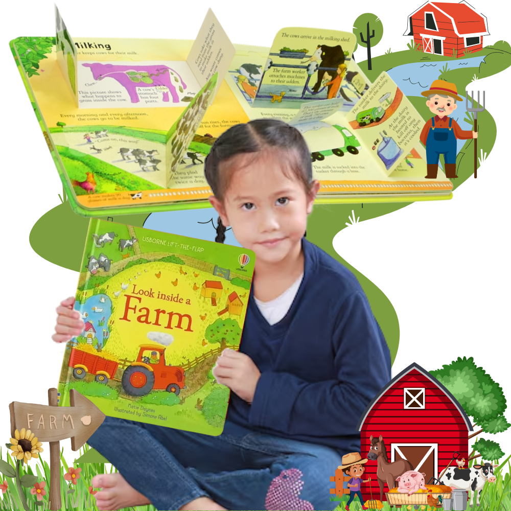 Usborne Look Inside Series – หนังสือพนังเพื่อสํารวจโลกสําหรับเด็ก | เรียนรู้การเล่น While เรียนรู้กา