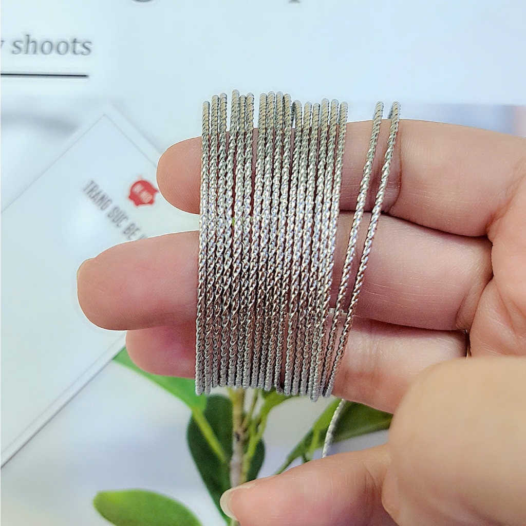 COMBO 3 ชุด GET 1 ฟรี - ซีเมนสแตนเลส 28 ชิ้น ไม่มีล็อคสแตนเลส - รหัส KC3 Baby Pig Jewelry