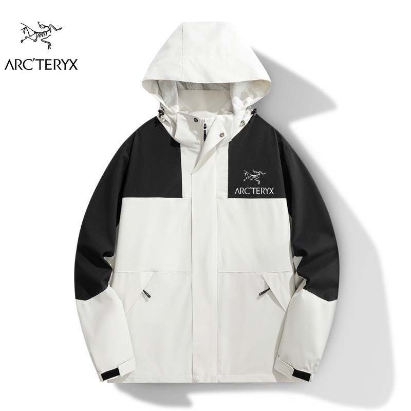 ARCTERYX GORE TEX ส่งออก เสื้อกันลมผู้ชาย กันน้ํา ขนาดใหญ่