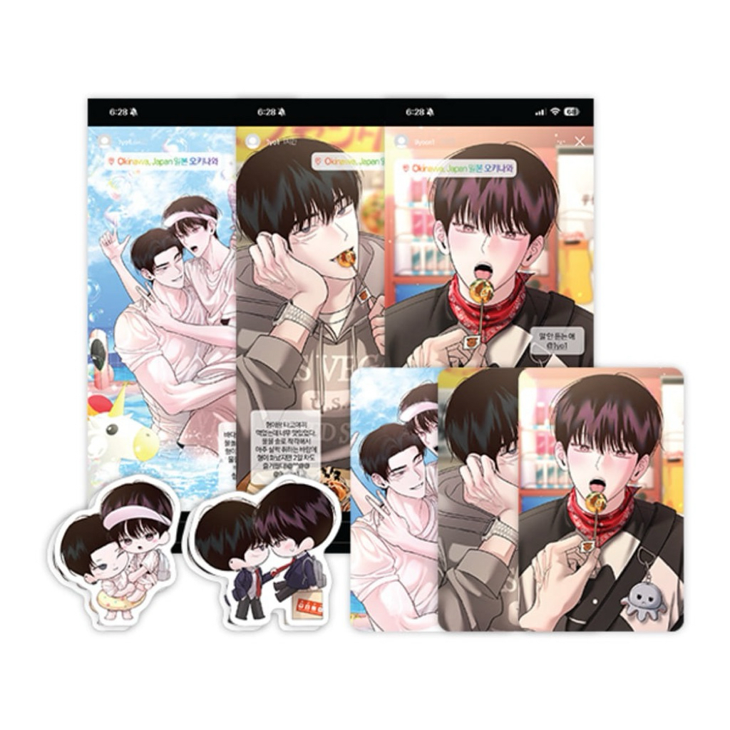 ชุดการ์ด 3 ใบ HOLO PHONE THE SECOND TIME CAFE MOFUN