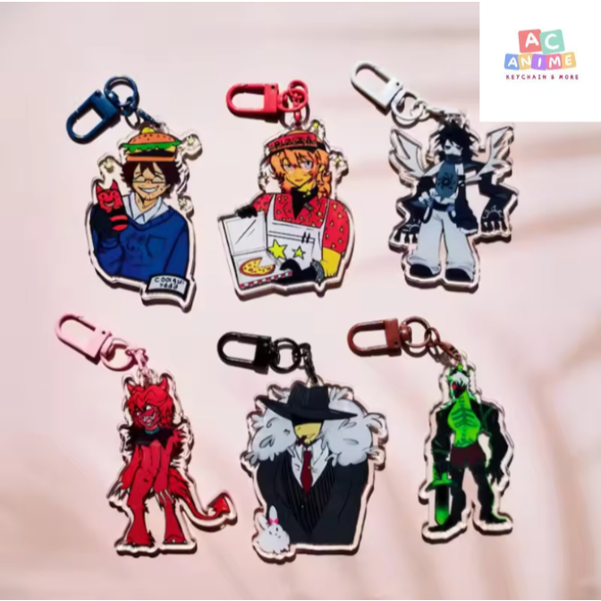 พวงกุญแจ Pre Forsaken พวงกุญแจอะคริลิค | 1x1x1x1,Two Time,Elliot,007n7,C00lokid,Mafioso