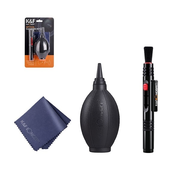 K&F Concept 3 in 1 ชุดทําความสะอาดกล้องและเลนส์