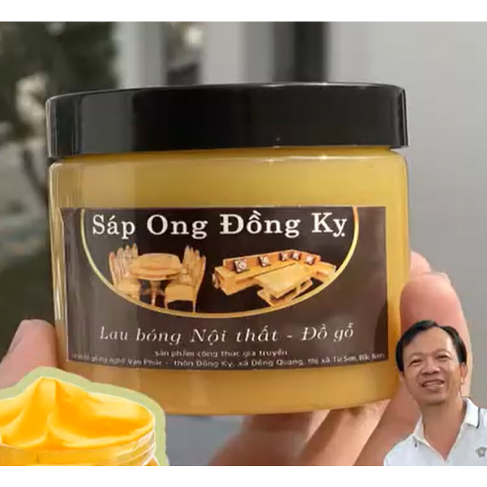 DONG KY สีผึ้ง (ขวด 400ml) แว็กซ์ขัดเงา ต่ออายุภายใน