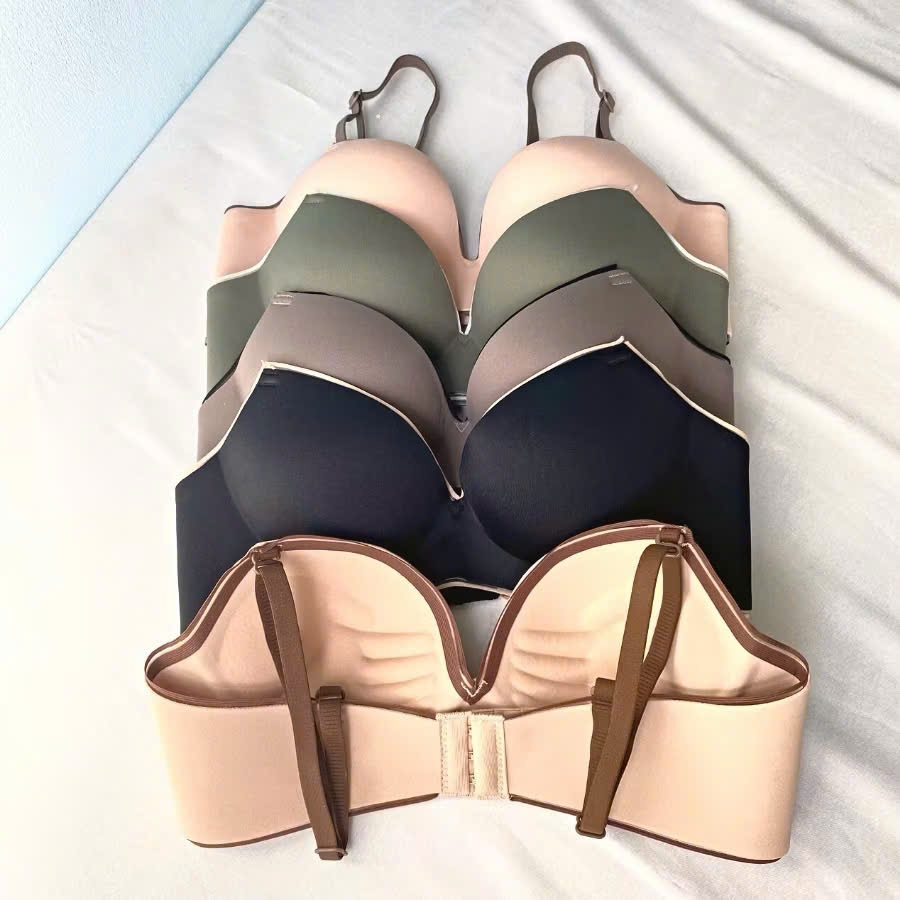 THAI WOMENS BRA K922 MATERIAL MEDIUM PADDING 2CM LIFTING BRA ANTI-Sgging, SOFT WEAR WITH 3 ขนาด 34-3