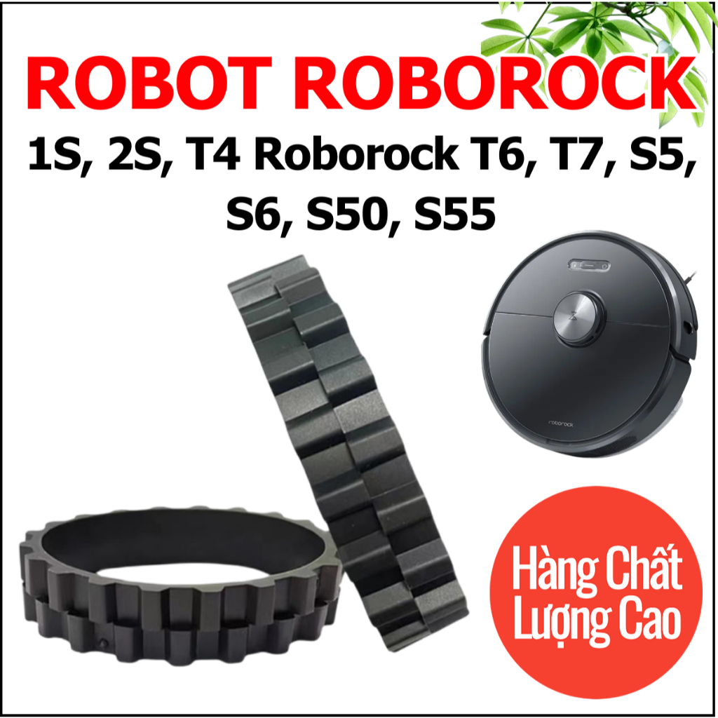 ยางป้องกันลื่นสําหรับหุ่นยนต์ ROBOROCK 1S, 2S, T4 Roborock T6, T7, S5, S6, S50, S55