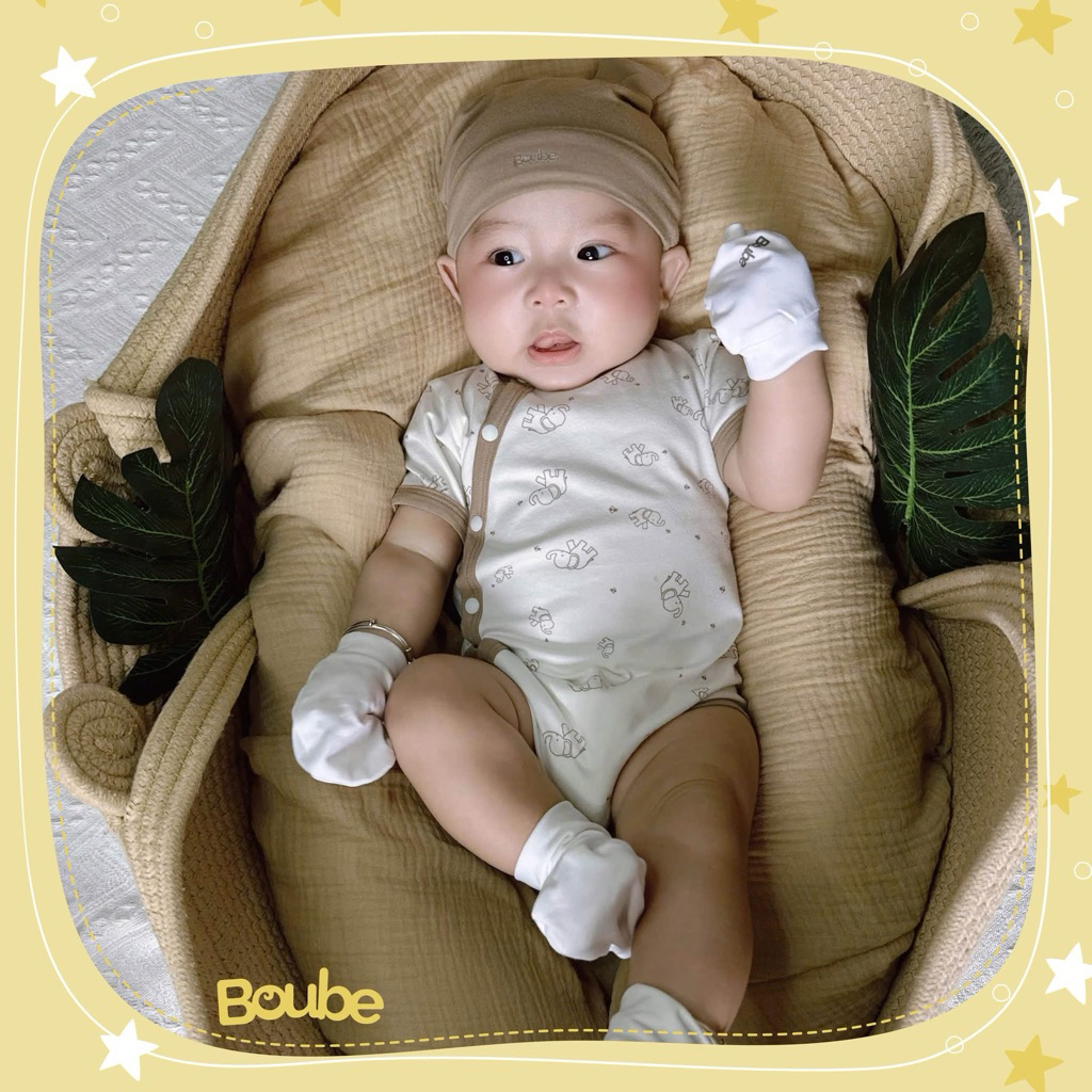 ชุดจั๊มสูททรงสามเหลี่ยมบอดี้ชิปกระดุมไขว้พร้อมคําปรึกษาช้างสําหรับเด็กแรกเกิดเด็กผู้ชายเด็กผู้หญิง โ