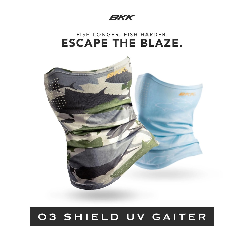 BKK O3 SHIELD Face Cover ครีมกันแดดสําหรับตกปลาและปิคนิค