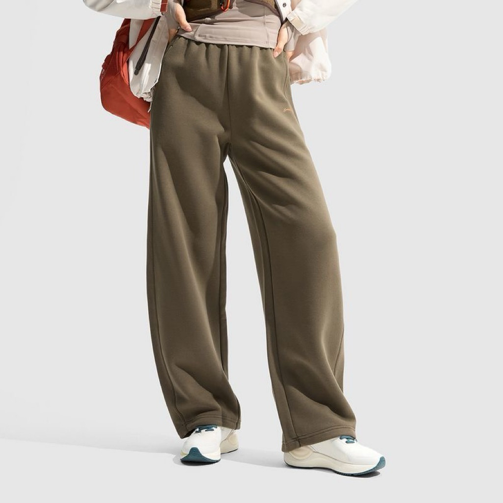 (Size XS) กางเกงวอร์มผ้าฟลีซผู้หญิง KLU916