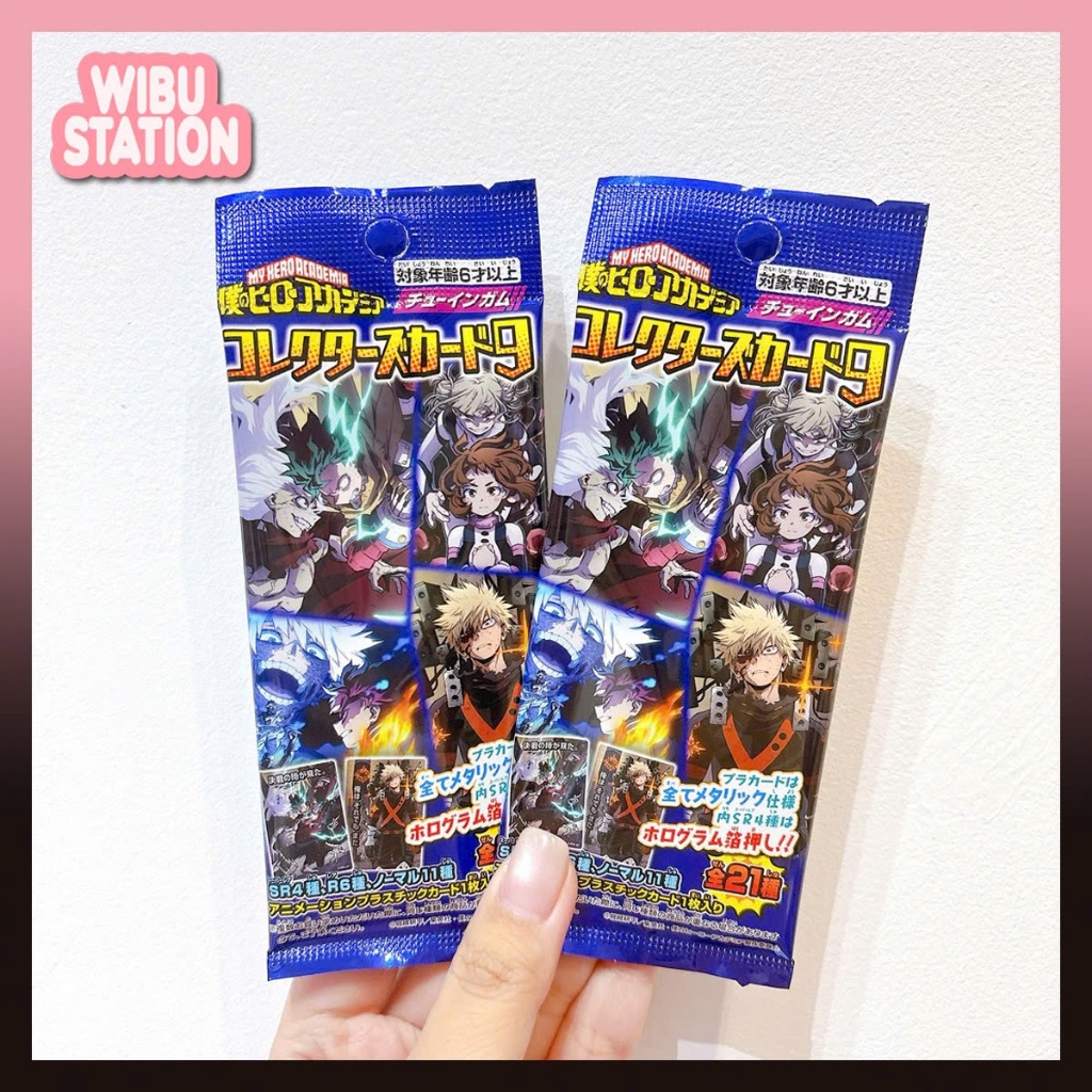 [WibuStation] การ์ดสะสม MHA Vol 9 Character