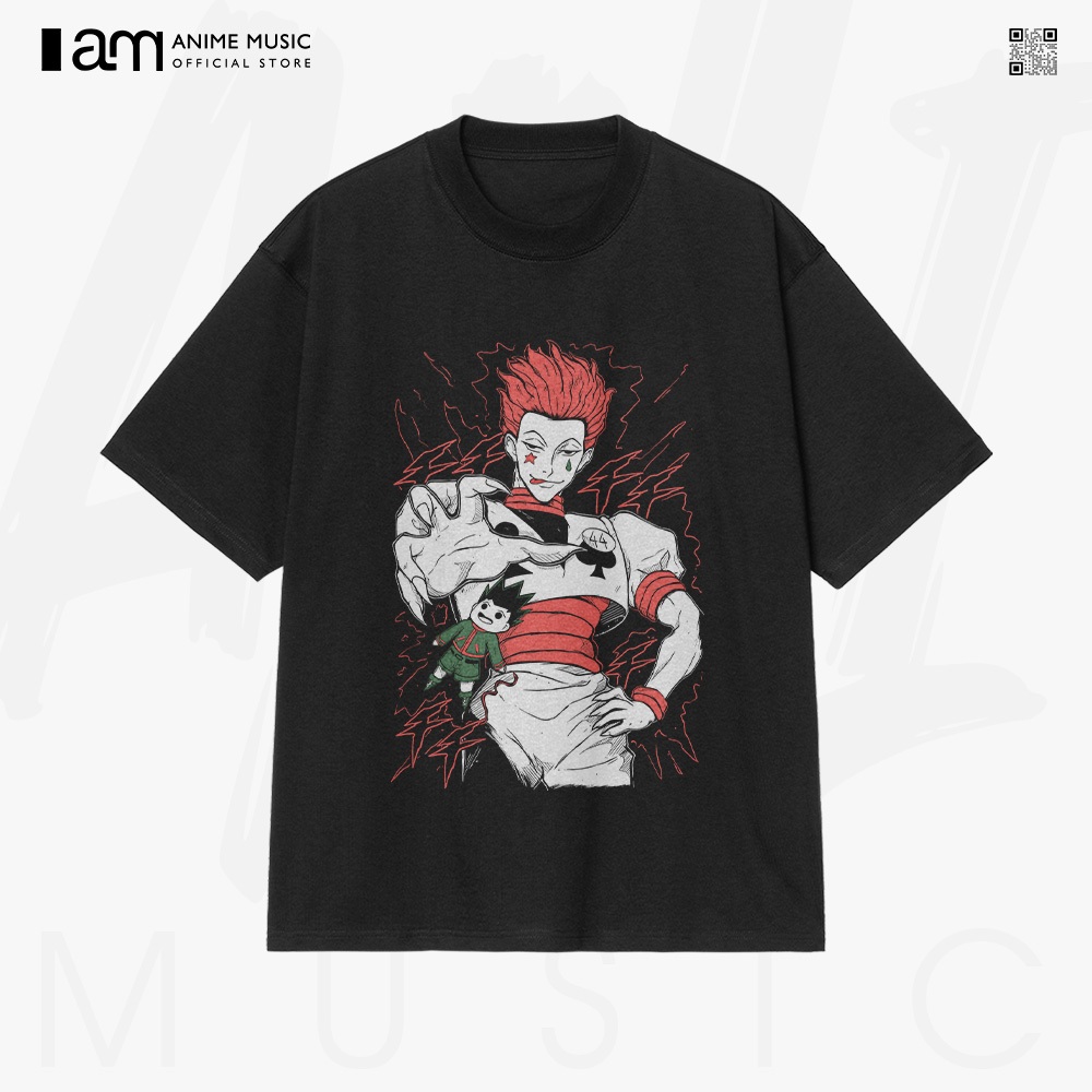 เสื้อยืดแขนสั้นผ้าฝ้าย 100% HxH HunterxHunter Hisoka Art Oversize