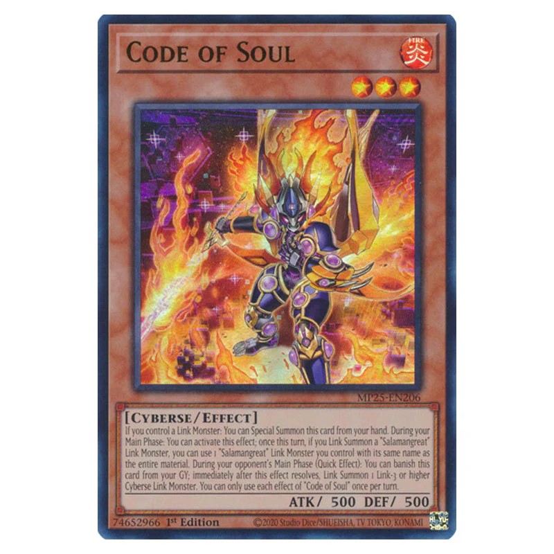 Code of Soul - ULTRA TCG UK - MP25-EN206