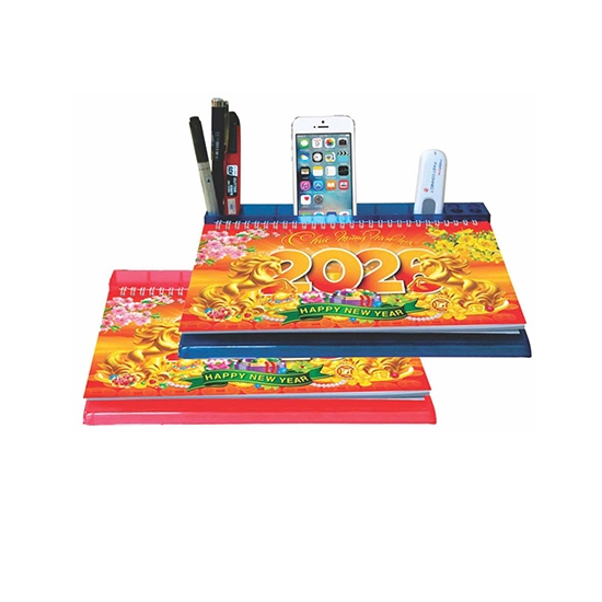 52 WEEK DESK CALENDAR พร้อมฐานพลาสติก 2026 (HBT35)