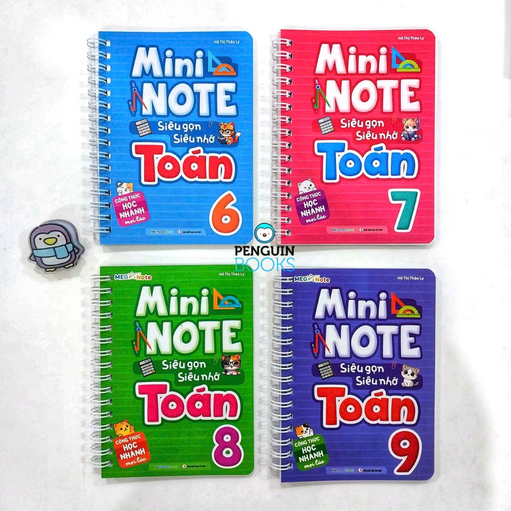 Mega Book - Super Compact Mini Note, Super Memory Math 6+7+8+9 (Odd/Combo) - ขนาดกระเป๋าเล็ก