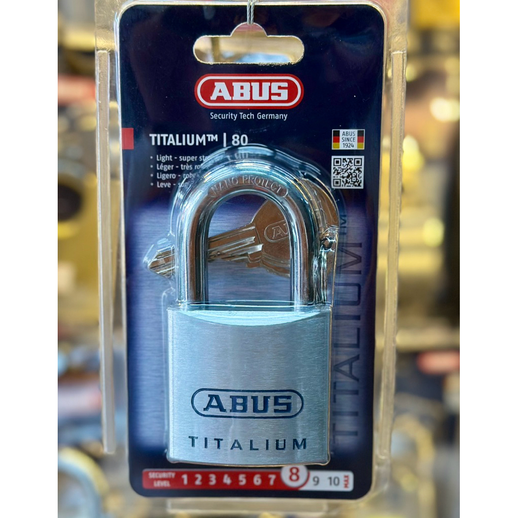 ABUS 80/50TI CLICK LOCK ABUS TITALIUM 80/50TI_4 กุญแจพรีเมี่ยม