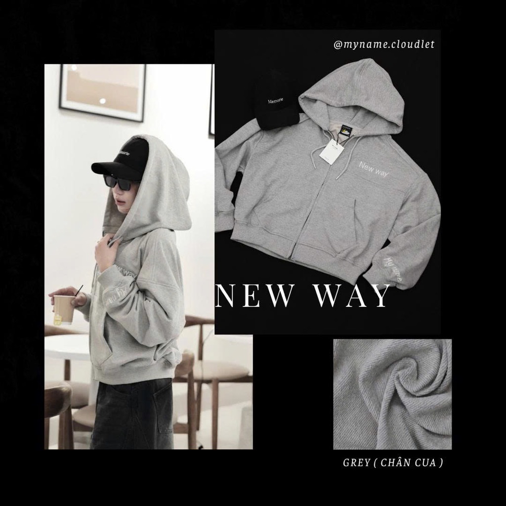 BOXY FORM JACKET NEW WAY @myname.cloudlet