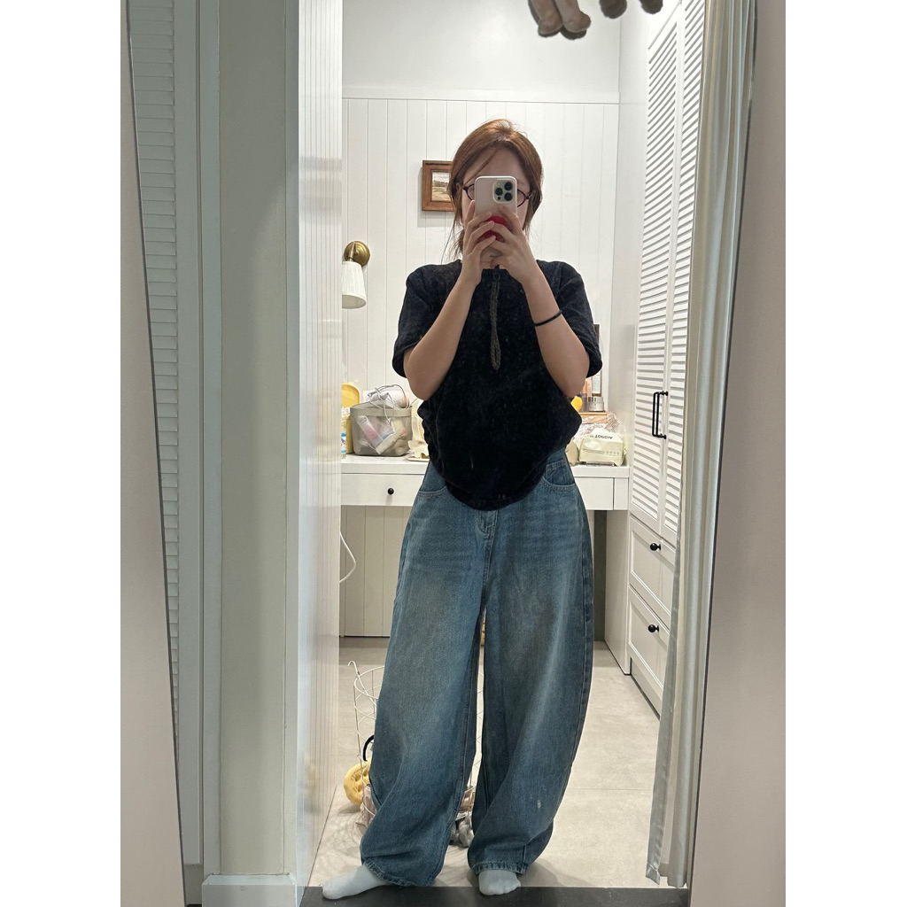 กางเกงยีนส์บูม Q9266 Nana21 Nanastore21